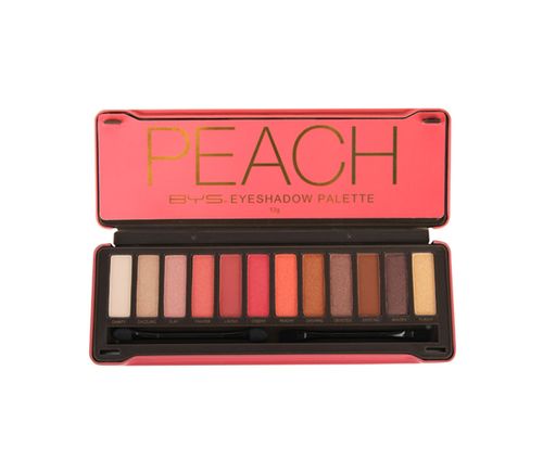 Paleta De Sombras  Bys Peach 12 Tonos