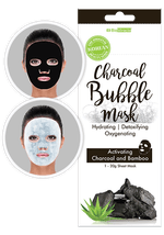 Mascarilla Facial Biomiracle Burbble Charcoal  carbon activo