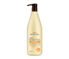 Shampoo Be Natural Liso Keratina 1000ml