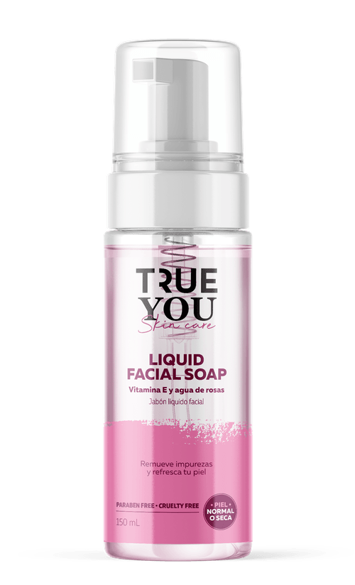 Jabón Líquido Facial True You Rosas 150ml