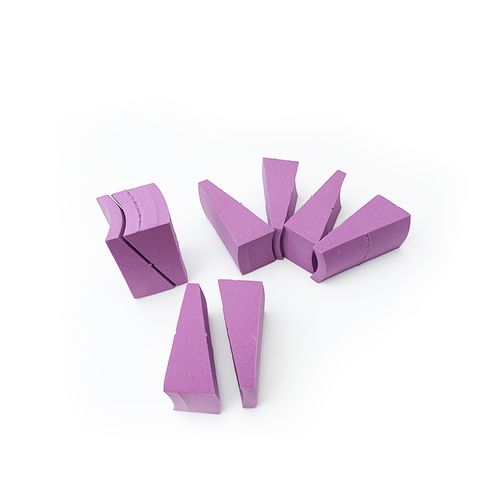 Esponjas De Maquillaje Salon Expert Morada 8 Unidades