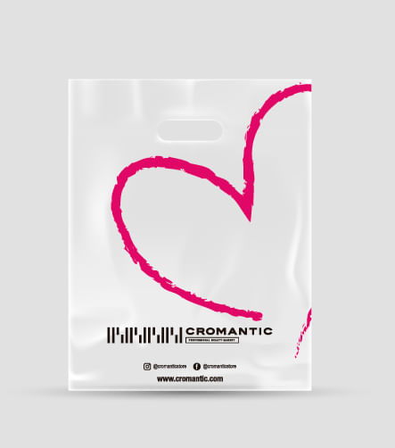 Bolsa de Regalo corazón transparente