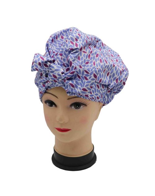 Gorro De Baño Salon Expert Hojas Azul