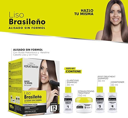 Alisado brasileño best sale con formol