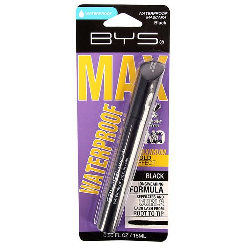 Pestañina Bys Waterproof Negra  15ml