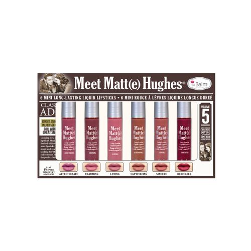 Kit labiales Meet Matte Hughes Volumen 5 7.2ml