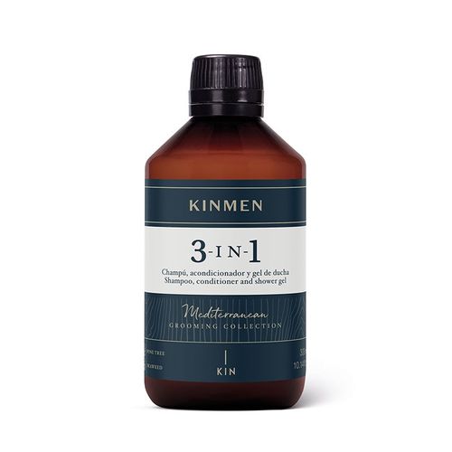 Shampoo Kinmen 3 en 1 Acondicionador Y Gel 300ml