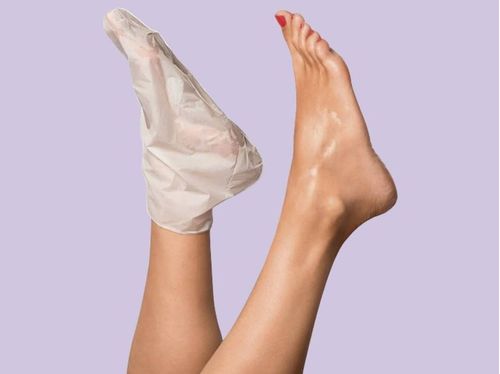 Mascarilla Reparadora Para Pies Skinlite Durazno Pies 1Par