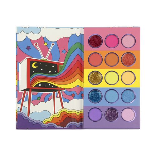 Paleta De Sombras Bys Psychedelic 15 Tonos
