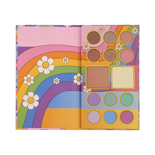 Paleta De Maquillaje Bys Psychedelic Rainbow 14 Tonos