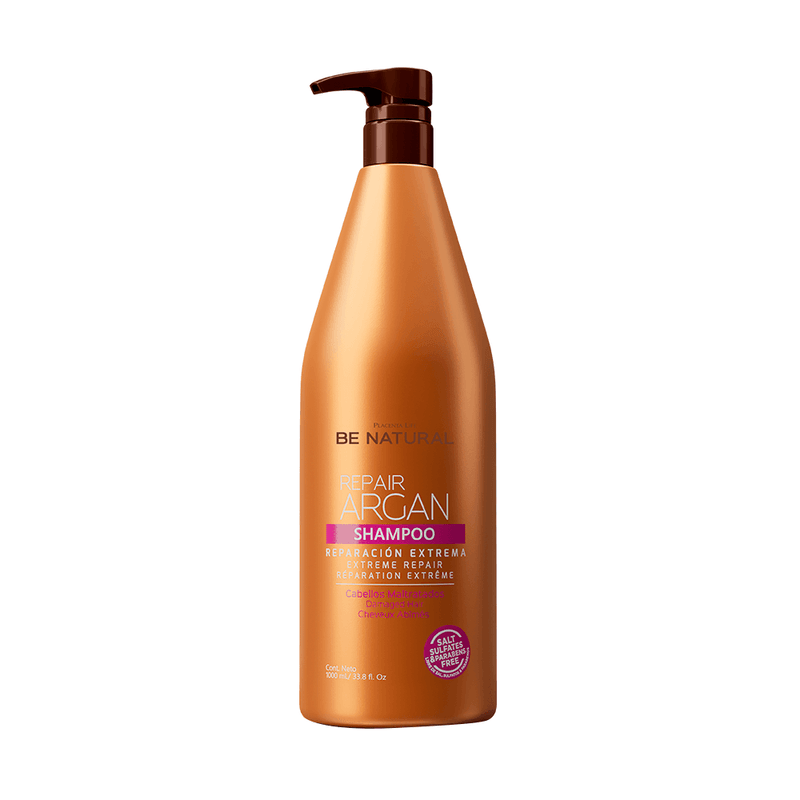 53885-Shampoo-Be-natural-Repair-Argan-1000-ml