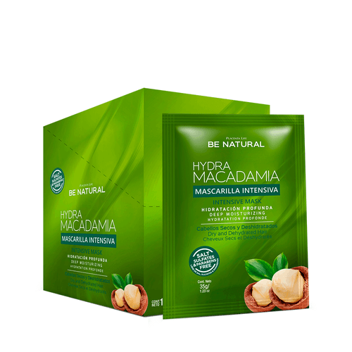 Mascarilla Be Natural Hydra Macadamia 35g