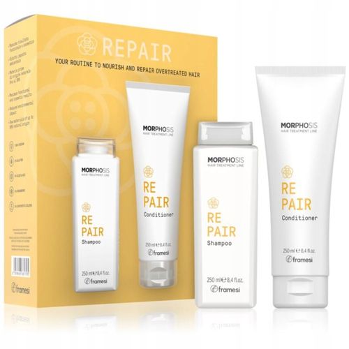 Kit Morphosis Shampoo Repair 250ml + Acondicionador Repair 250ml