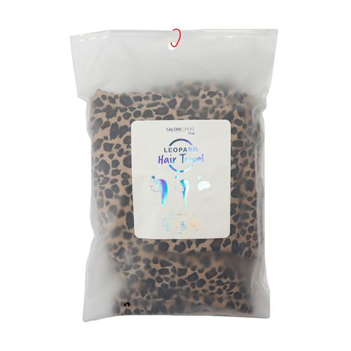 Toalla Para Pelo  Salon Expert Leopardo