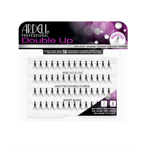 Pestañas Ardell Double Individuals Knotted Short Eyelash