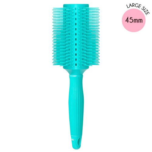 Cepillo Roller 360º Large  45MM You Are The Princess Verde Aguamarina