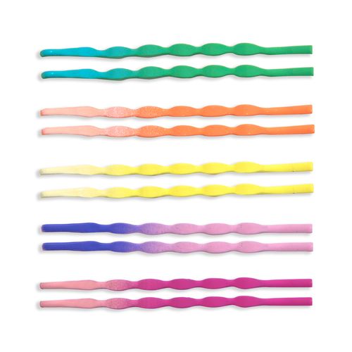 Hebillas Rizadas You Are The Princes de Colores 5 Unidades