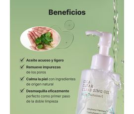 Aceite Limpiador Facial Cosrx Cica 200 ml