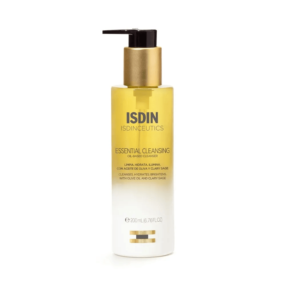Aceite Limpiador Facial Oil-To-Milk Isdin Essential Cleansing 200ml