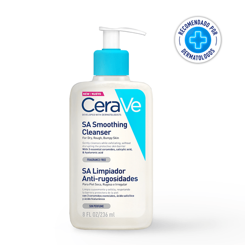 Gel Limpiador Anti-Rugosidades Cerave Piel Seca 8oz