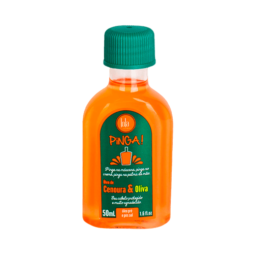 Aceite Lola Cosmetics Pinga Cenoura e Oliva Óleo 50ml
