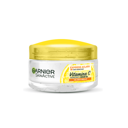 Crema En Gel Garnier Hidratante Express Aclara Vitamina C 50ml