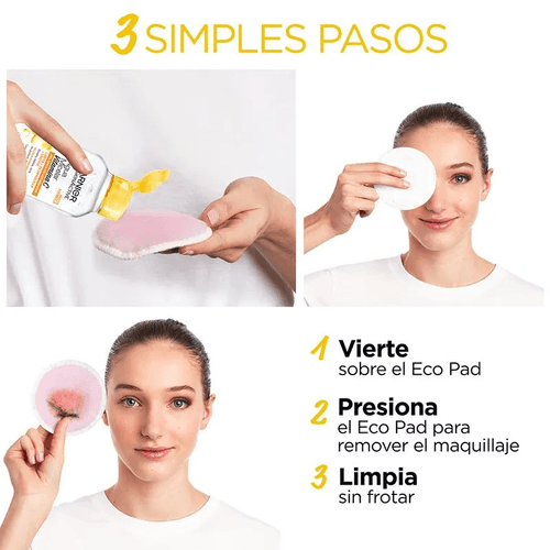 Agua Micelar Garnier Express AclaraTono Uniforme con Vitamina C 100 ml