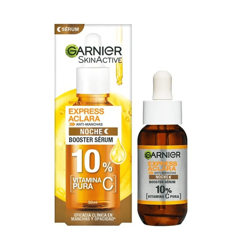 Serum Nocturno Garnier Express Aclara Vitamina C  30 ml