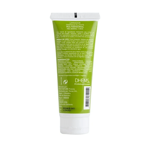 Limpiador Dhems Desmaquillante Multisensorial 100ml