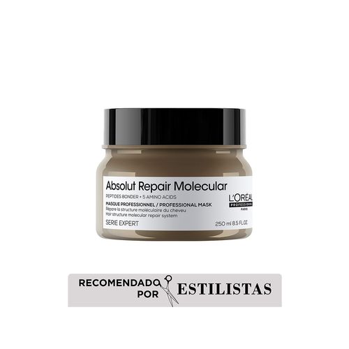 Mascarilla Absolut repair Molecular cabello muy dañado Loreal Professionnel 250ml
