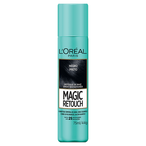 Spray L'Oréal Paris Magic Retouch Negro 75 ml