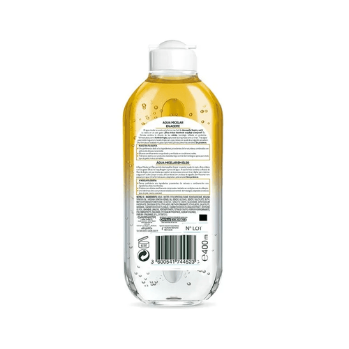 Agua Micelar Garnier Bifásica Oleo 400ml