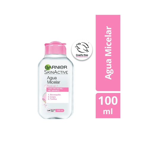 Agua Micelar Garnier Skinactive Todo en 1 Piel Sensible 100ml