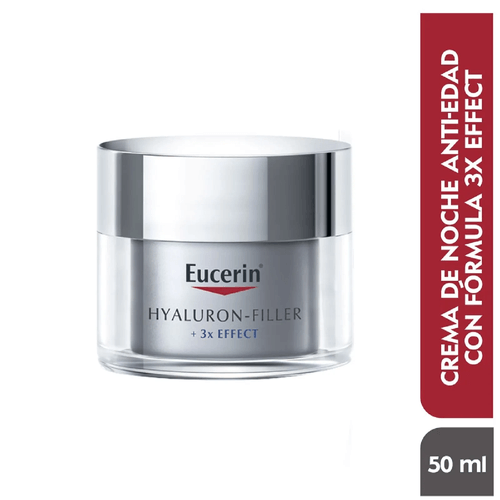 Crema Facial de Noche Hyaluron-Filler + 3x Effect 50ml