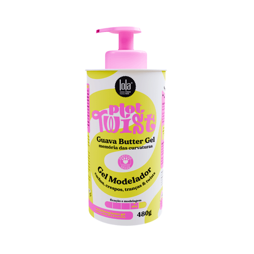Gel moldeador de rizos Lola Cosmetics Plot Twist Guava Butter 480gr