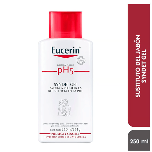 Limpiador en Gel Eucerin pH5 Syndet 250ml