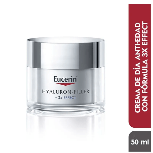 Crema Facial Antiedad Día Eucerin Hyaluron Filler Triple Efecto 50ml