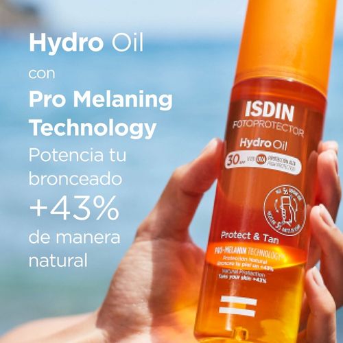 Protector Solar Corporal Bifásico Isdin Fotoprotector Hydrooil SPF50 200ml