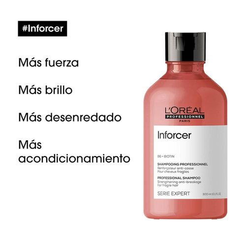 Kit Loreal Professionnel Inforcer fortalece el cabello x 2 unidades