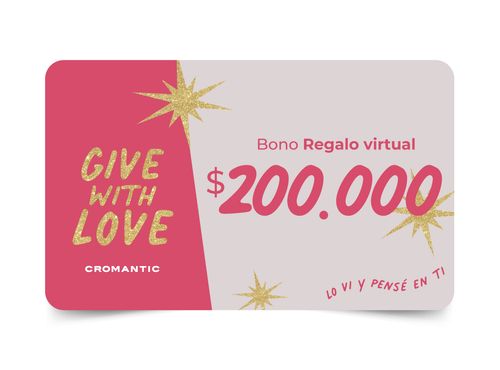 Bono de Regalo Virtual $200.000