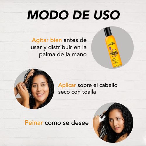 Mousse Cabello Ondulado GOT2B Twisted Curl 250ml
