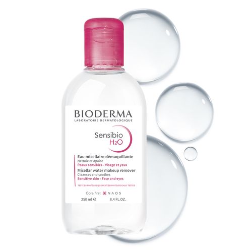 Agua Micelar Limpiadora Para Piel Normal A Sensible Bioderma Sensibio H2O  250ml