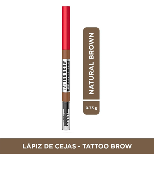 Lápiz Para Cejas Maybelline Tattoo Brow Pencil 36H