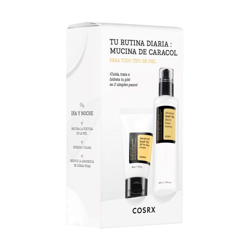 Kit Cosrx Edicion Especial Advanced Snail 96 100 ml + Snail 92 All In One Cream 50 ml