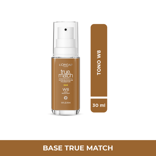 Base L'Oréal Paris True Match Super-Blendable Foundation Cobertura media