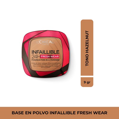 Polvos L'oréal Paris Infallible Up to 24H Fresh Wear Foundation in a Powder