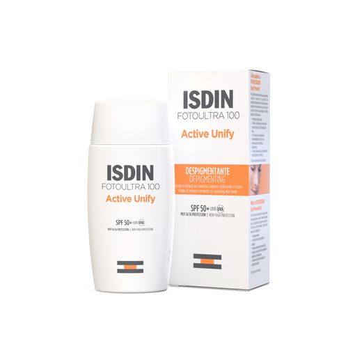 Protector Solar Fotoultra 100 Isdin Active Unify SPF 50+