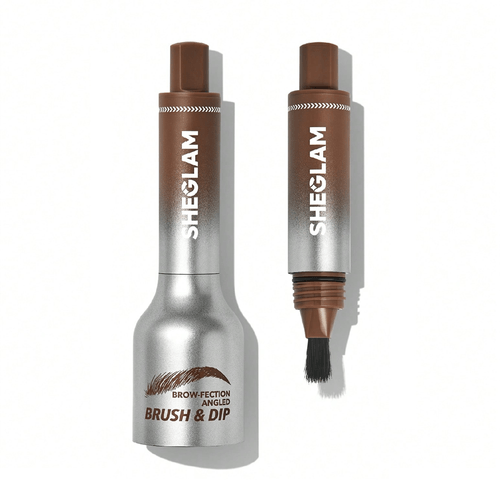Delineador de Cejas Sheglam Brow-Fection Angled Brush & Dip