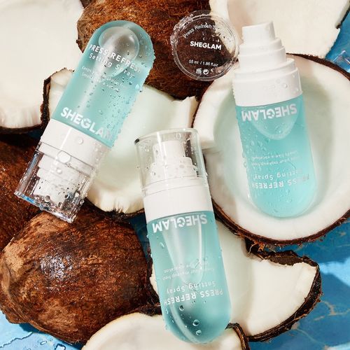 Spray Fijador Sheglam Press Refresh Setting Moisturizing Long Lasting