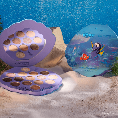 Paleta de sombras Catrice Buscando a Dory Disney Pixar TN10 Just Keep Swimming 12.1g